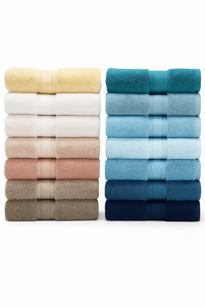 patterned bath towels min